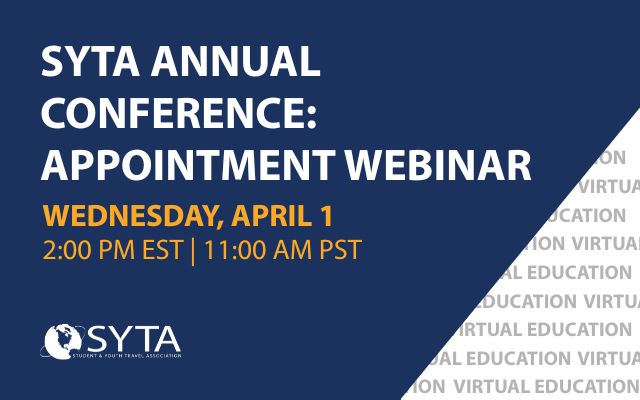 SYTA-AC-26-SYTA Annual Conference Appointment Webinar Learn How to Get the Most Out Of Your Appointments At SYTA's Annual Conference!