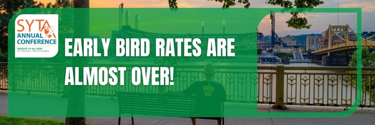 Early Bird Rates are Almost Over!