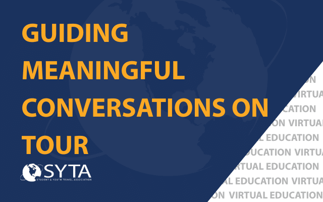 Virtual-Ed-Guiding Meaningful Conversations on Tour