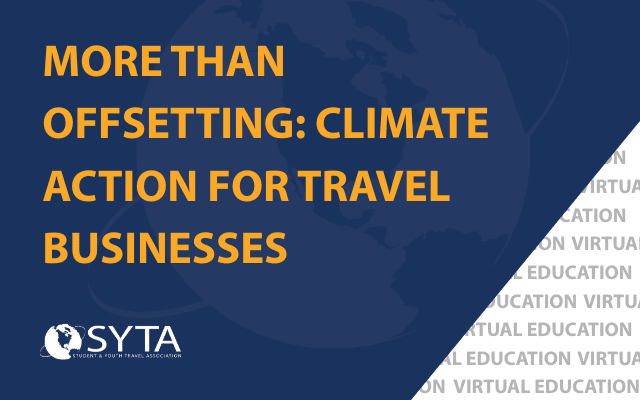 Virtual-Ed-More than Offsetting Climate Action for Travel Businesses