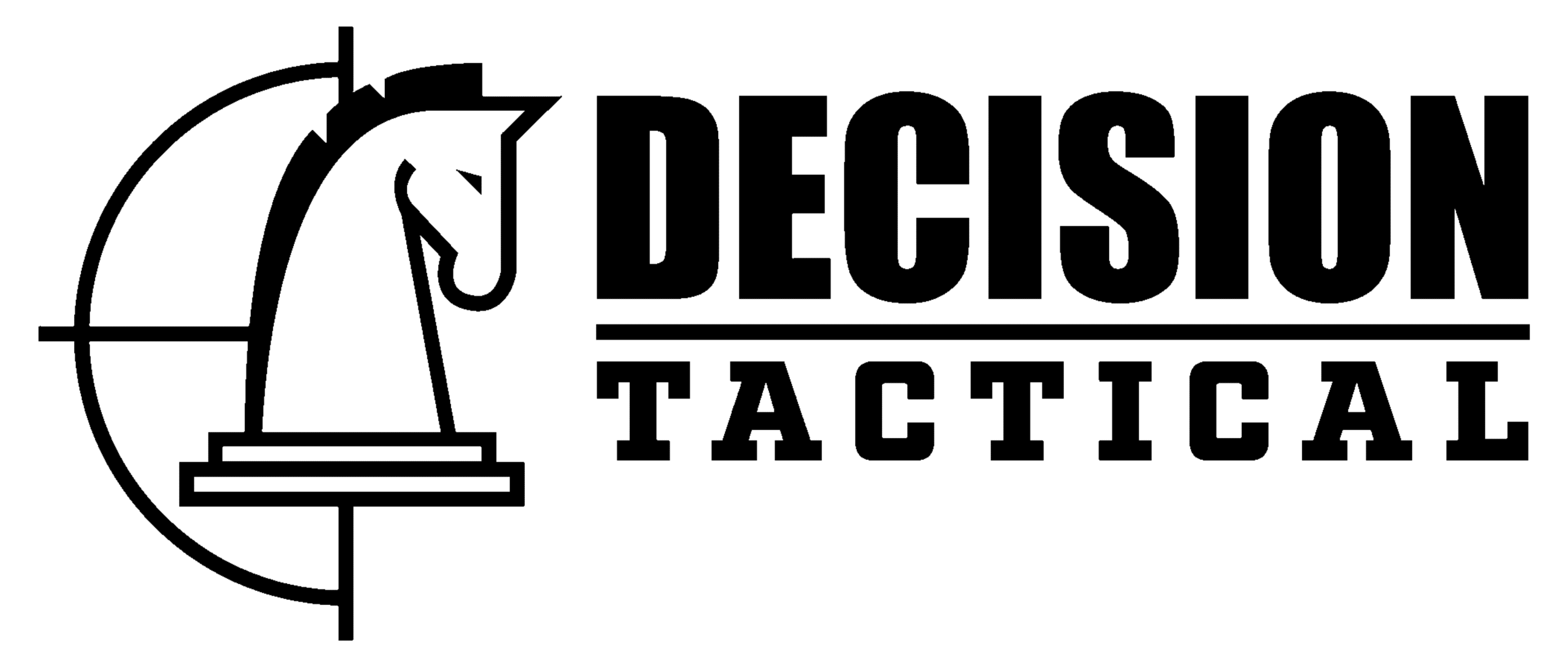 Decision Tactical logo - black Decision Tactical