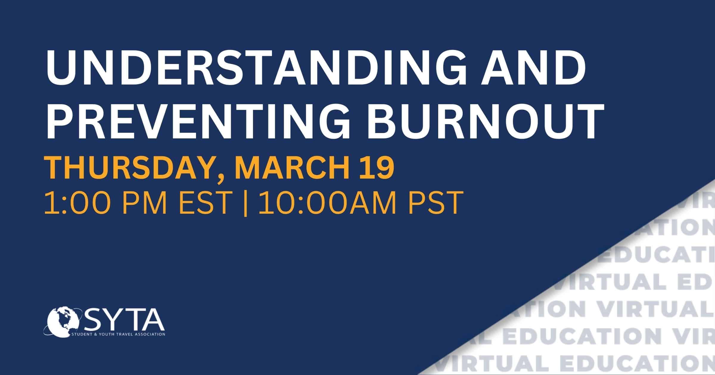 Understanding and Preventing Burnout