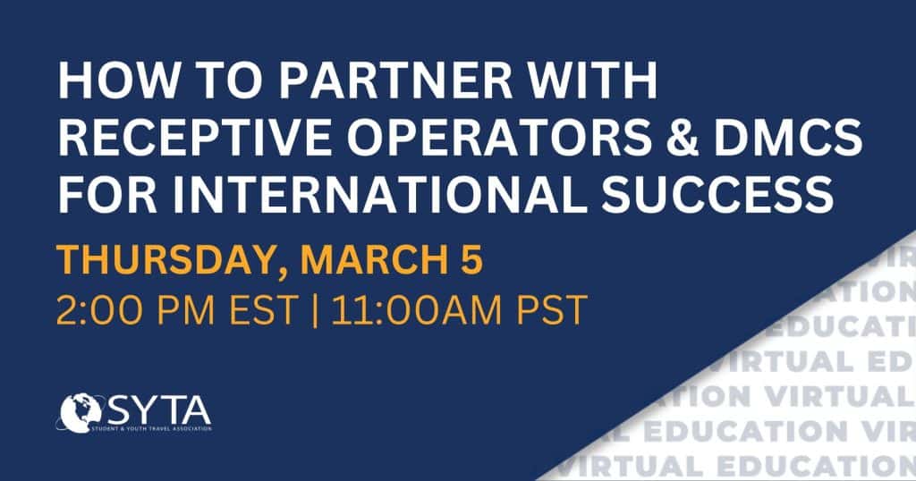 How to Partner with Receptive Operators & DMCs for International Success