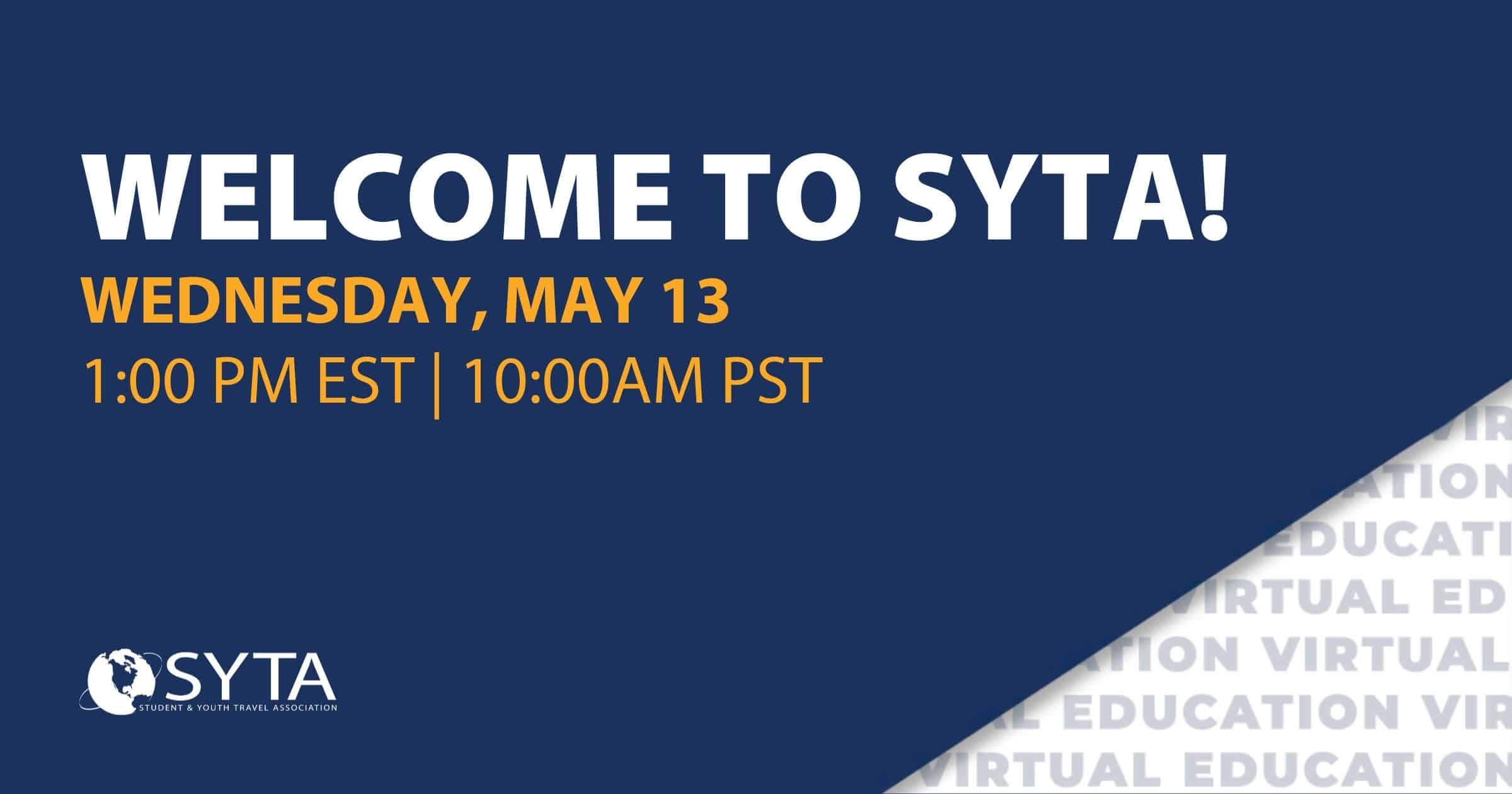 Welcome to SYTA!: New Member Webinar