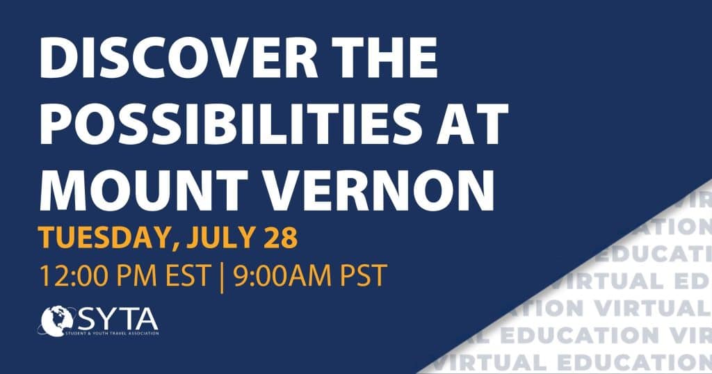 Discover the Possibilities at Mount Vernon
