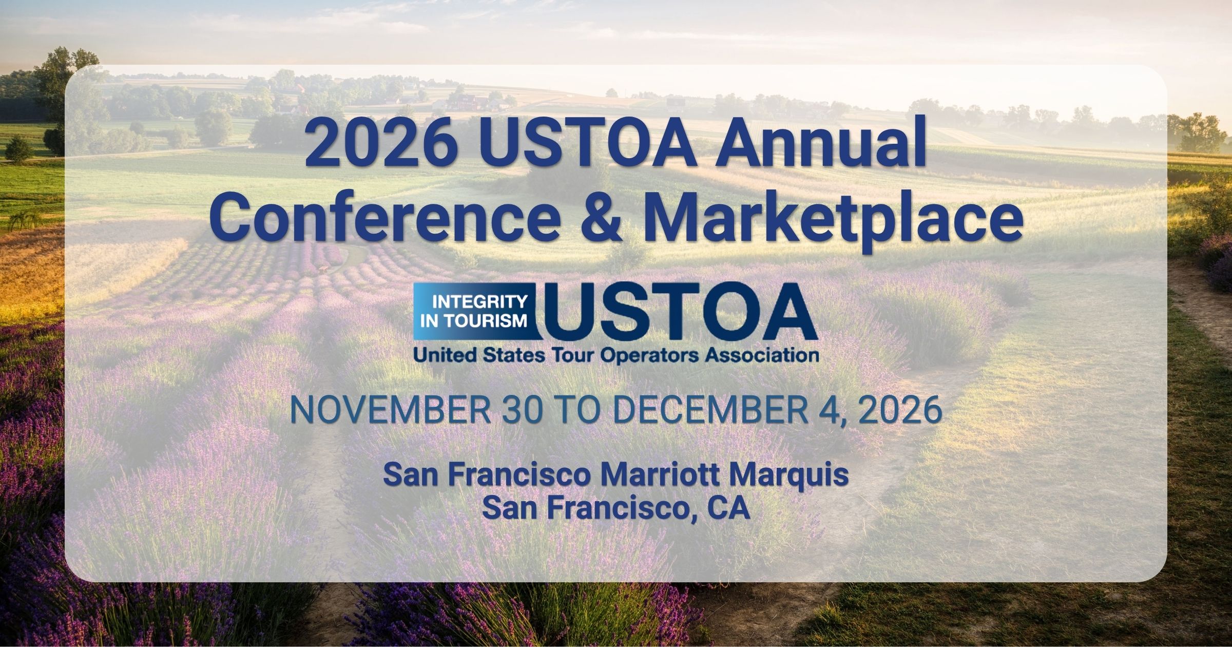 2026 USTOA Annual Conference & Marketplace